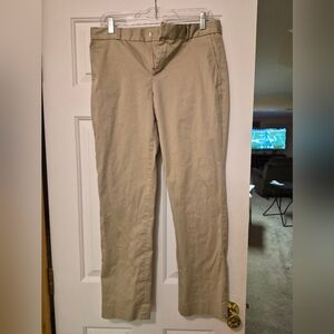 Banana Republic Ryan Fit Khaki Chino Pants - Women's Size 8 Slim Straight